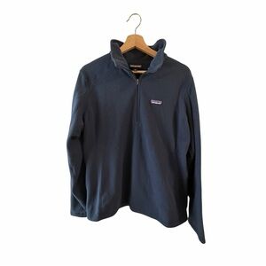 Patagonia Deep Blue Micro D  Half-Zip Fleece Nena XL